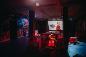 Genome of Luck - Genetic Tote. Installation